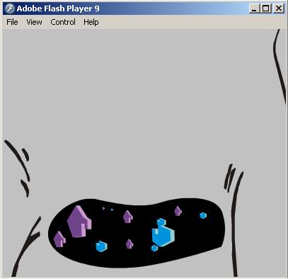 6 Figura 4 Animação em Flash que aborda o conteúdo sobre o comportamento das enzimas/proteínas no organismo.