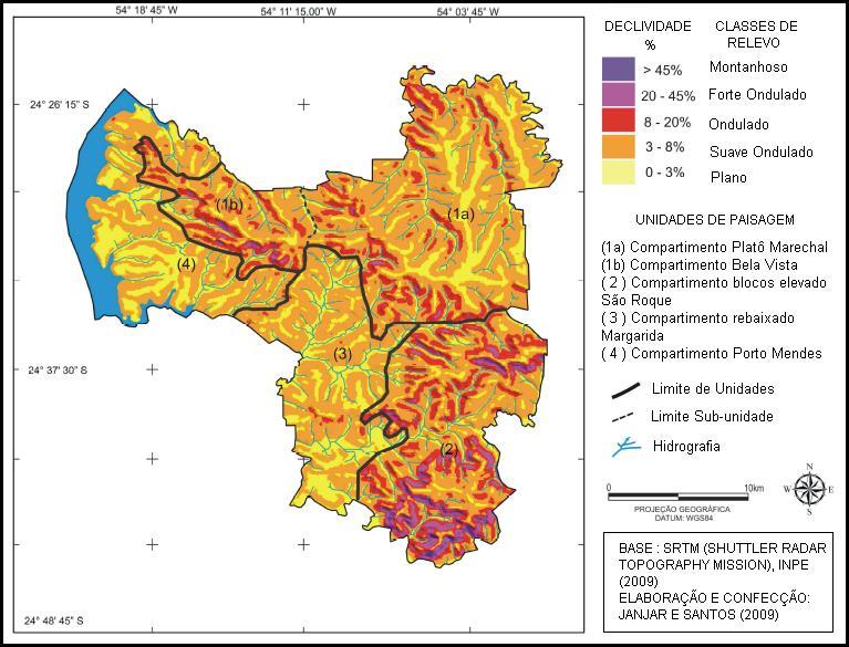 58 Figura 4 - Mapa de declividade do município de Marechal Cândido Rondon.