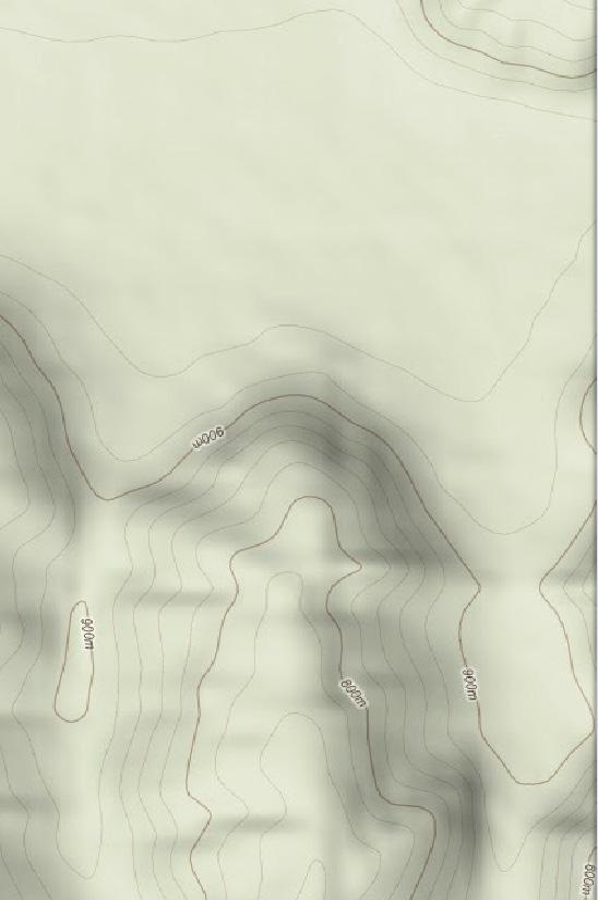 Figura 1 Localização da área representada na maquete. 2.