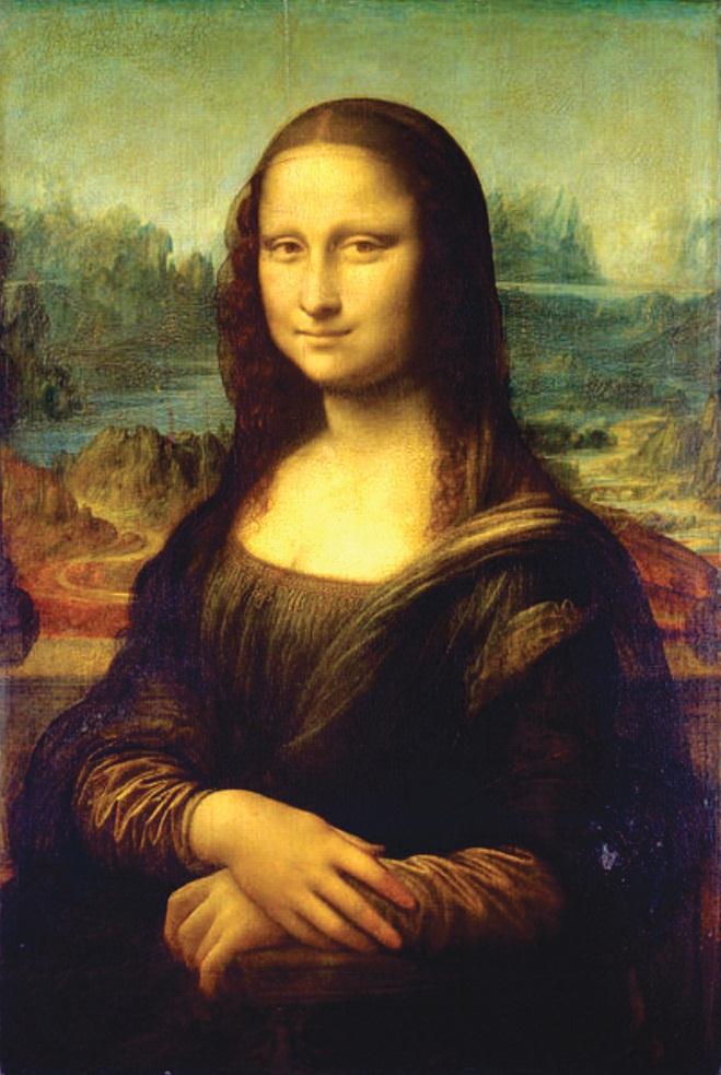LEGENDA DE OBRAS DE ARTE Nome da obra Artista Local de nascimento e morte do artista Ano de nascimento e morte do artista Mona Lisa, Leonardo da Vinci (Itália,1452-1519), pintura