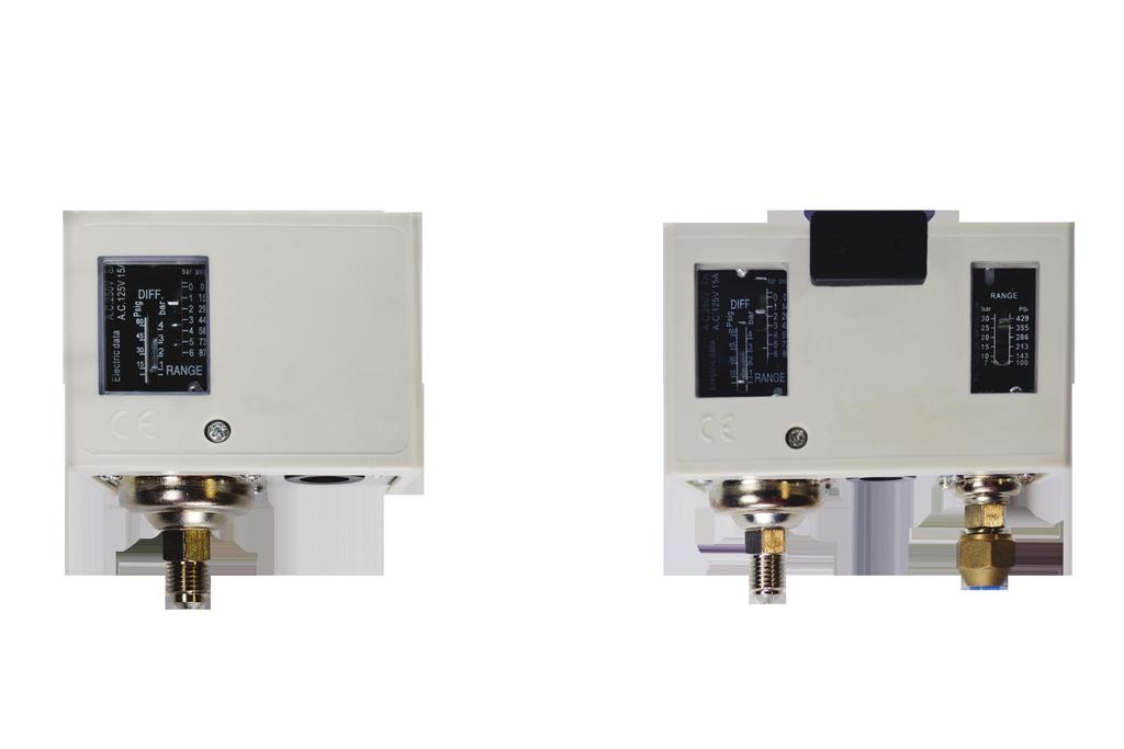 Pressostato / Presostato Modelo Tipo Faixa de Aplicação(bar / PSIG) (mm) Diferencial Rearme Baixa Pressão Alta Pressão ( A ) ( B ) ( C ) TPC A Y900-0285QO Simples -0,5 ~ 6 / 5 ~ 90-0,6 ~ 4 Automático