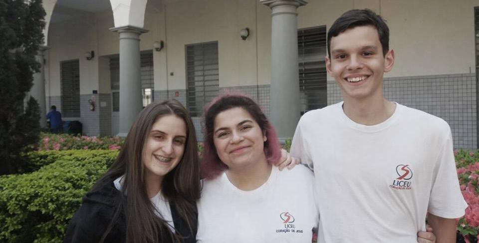 Olimpíada Brasileira de Ciências e Geografia Parabéns aos nossos alunos Mylena Ribeiro Francischini, Agnes Marie Pinheiro e Lucas Mancilha de Caravellas e Faria, pela conquista da medalha