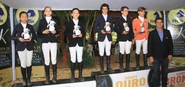 6º lugar: Felipe de Mello Siqueira Ferreira com seu animal