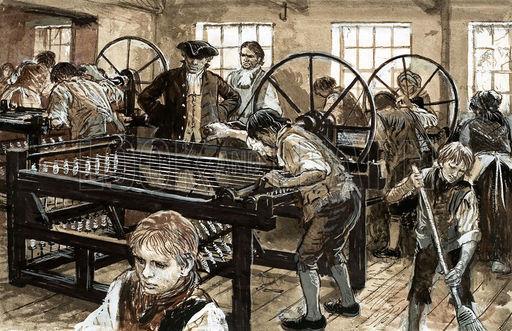 As fases da Revolução Industrial - Características Primeira Revolução: Ocorreu na Inglaterra em meados do século XVIII; Destaque para a invenção