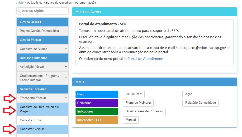 Lembrete: O Centro de Serviços de Apoio ao Aluno - CESAP, reforça a responsabilidade das Unidades Escolares, e suas respectivas Diretorias de Ensino, na indicação e homologação dos alunos que serão