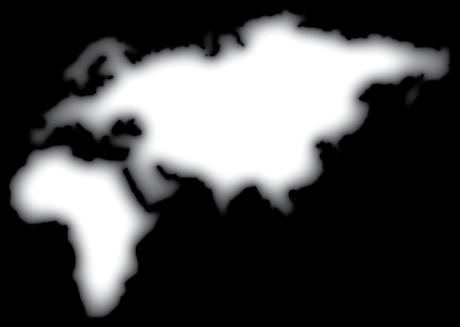 Já a América do Norte aparece bem mais extensa no planisfério de Mercator. Fonte: FERREIRA, Graça Maria Lemos. Atlas geográfico: espaço mundial. São Paulo: Moderna, 2003. p. 6.