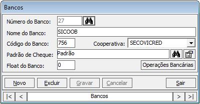 4. Novo layout cobrança registrada SICOOB Na versão 2.4.76 foi desenvolvido um novo layout simplificado de remessa de cobrança registrada com informações específicas para condomínios.