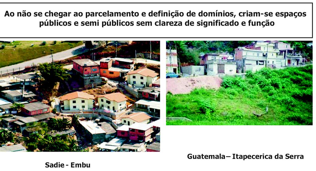 Ação em Favela no Contexto da Política Habitacional do Estado de São Paulo ções em função das premissas do próprio Programa, quais sejam: atuar somente em áreas públicas; focar a
