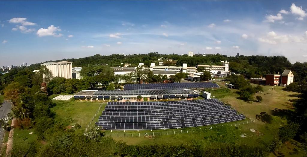 Infraestrutura em fase de implantação para estudo se serviços ancilares Meta física no IEE-USP: