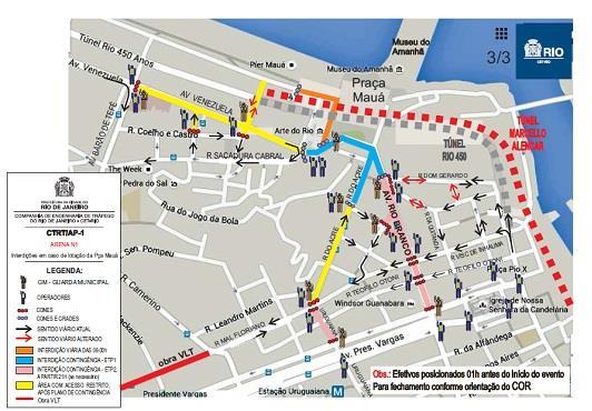 RECOMENDAÇÕES Para chegar ao evento é recomendada a utilização de transporte público. O VLT funcionará normalmente.