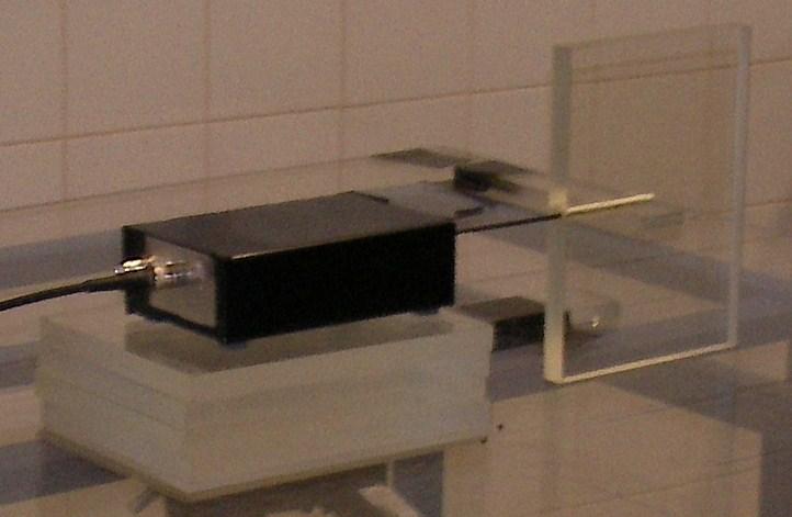 2184/00 X-ray tube Dosimetro num fantoma de acrílico