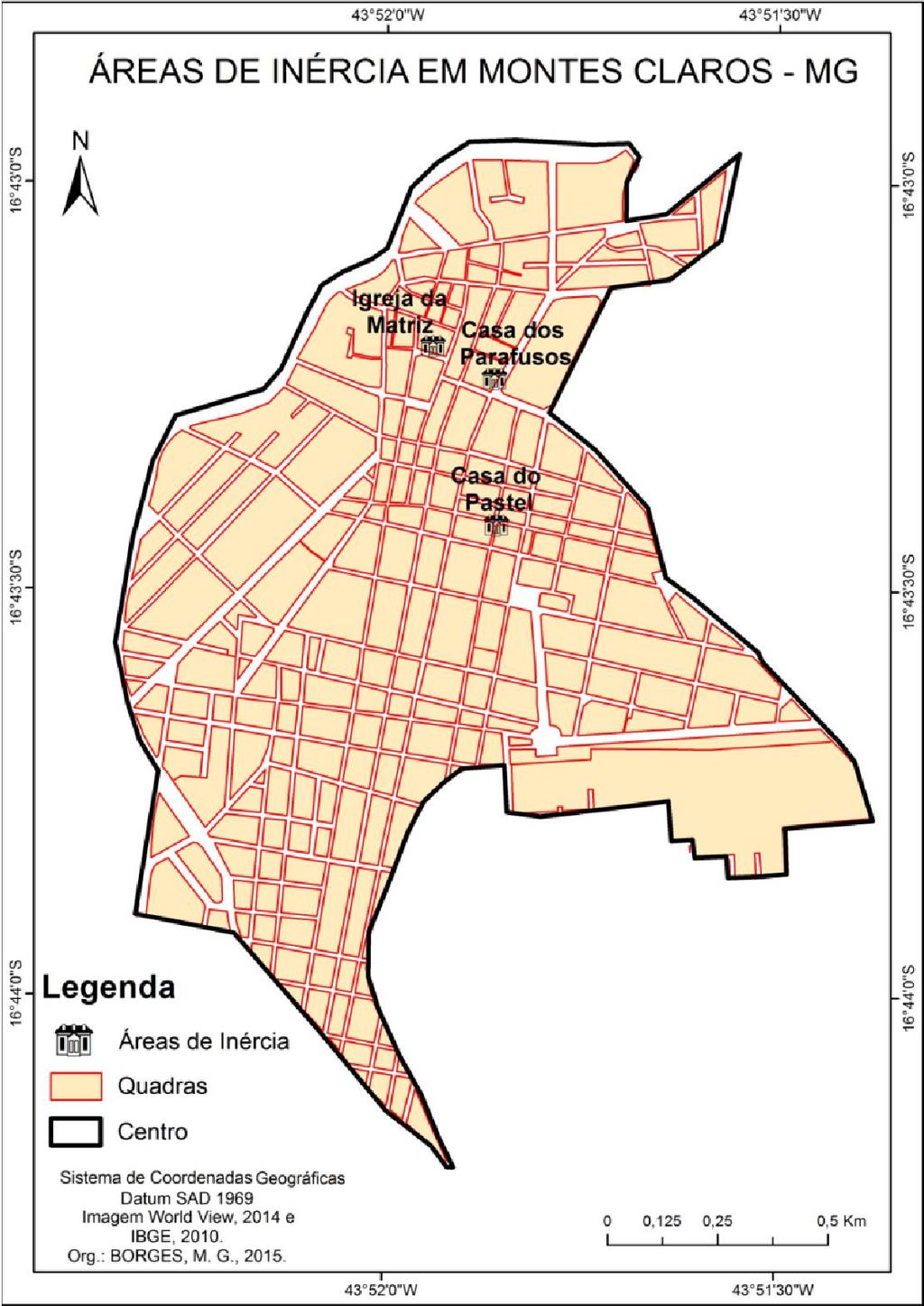 Figura 8: Processo de Inércia em Montes Claros MG. Fonte: IBGE, 2010.