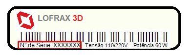 ESPERAMOS QUE GOSTE DE SUA IMPRESSORA 3D Ao adquirir um produto Lofrax 3D você contribui para o crescimento da indústria, a geração de empregos e