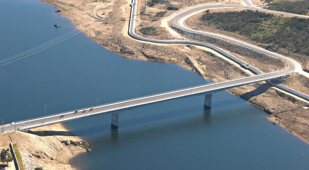 Ponte Sobre a Albufeira da Barragem de Pretarouca, PORTUGAL ATMAD Águas de Trás-os-Montes e Alto