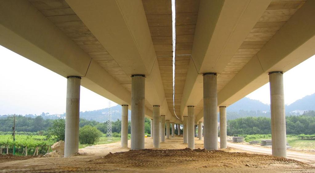 Viaduto sobre o Rio Labruja (A27), PORTUGAL Vialnorte (Ferrovial/Agroman)