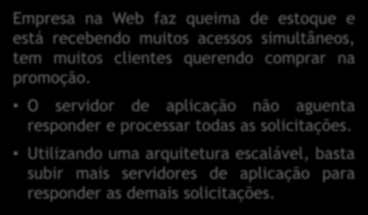 Exemplo de Arquitetura Cliente/ Servidor Empresa na Web faz queima de estoque e está