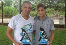 Ramiro e Matheus foram vice campeões e Leo