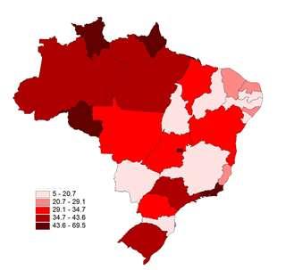 Proporção de População Coberta por