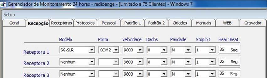 Configuração do Condor Para a configuração do sistema Condor, é