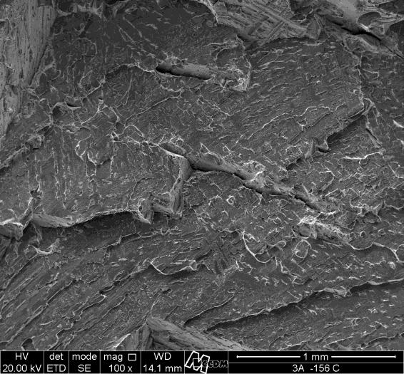 Trinca Facetas Fibras a) b) Fibras Fibrosa Facetas 4 CONCLUSÕES c) d) Figura 6: Superfícies de