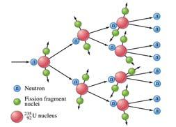 1 0 1 0 n+ Нуклеарна фисија и ланчана реакција 35 A1 A 1 1 n+ 9U Z X + Z Y + 0n+ 0n +.