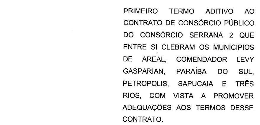 A PREFEITA DO MUNICÍPIO DE AREAL: Faço saber que a Câmara Municipal de Areal aprova e eu sanciono a seguinte lei: Art.