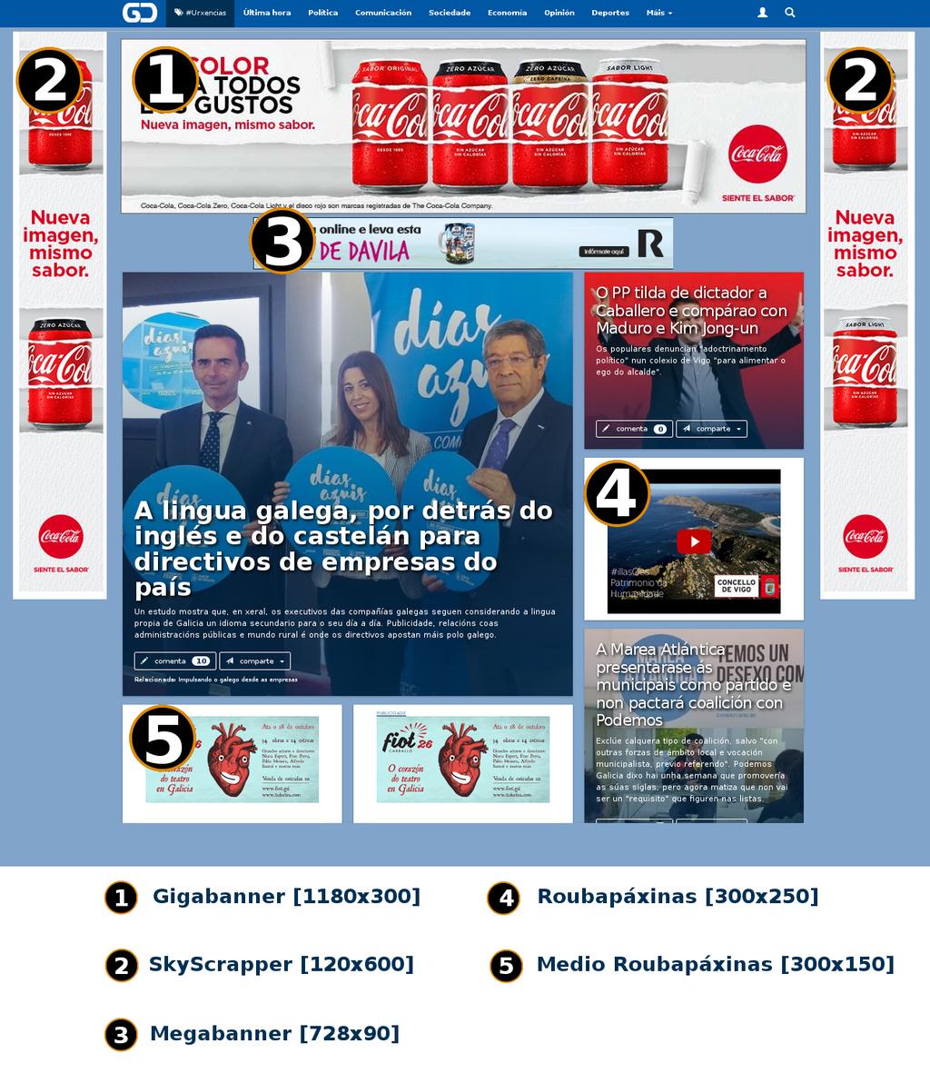 Formatos publicitarios Formatos de dimensio ns esta ndar para facilitar o desen o das creatividades.