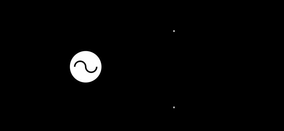 7 4.1.3 Representação do gerador em um diagrama Num circuito, o gerador de funções é representado pelo símbolo indicado na Figura 5. O símbolo dentro do círculo representa a forma de onda gerada.