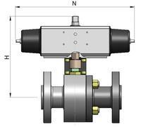 LF2 Aço carbono CORPO LF2 Aço carbono Atuador kit de montagem Tamanho ANSI N H Kg ST104904CBE0AGMRV00BAAFA0 SR045401S KCF054009 DN 15 900-1500 294 185,5 12,1 ST105904CBA0AGMRV00BAAHA0 SR060401S