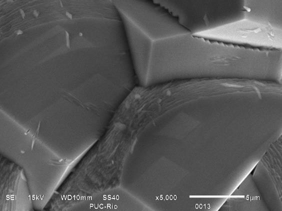 Na Figura 28 pode observar-se os espectros de XPS da superfície do aço X80.