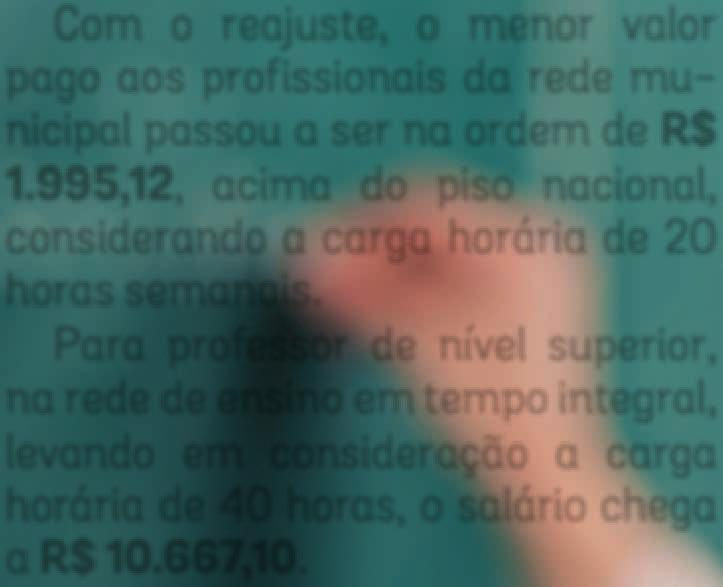 disciplina. Em 2018, a parceria chegará também na Escola Municipal do Parque Vitória, grande bairro da chamada região limítrofe.