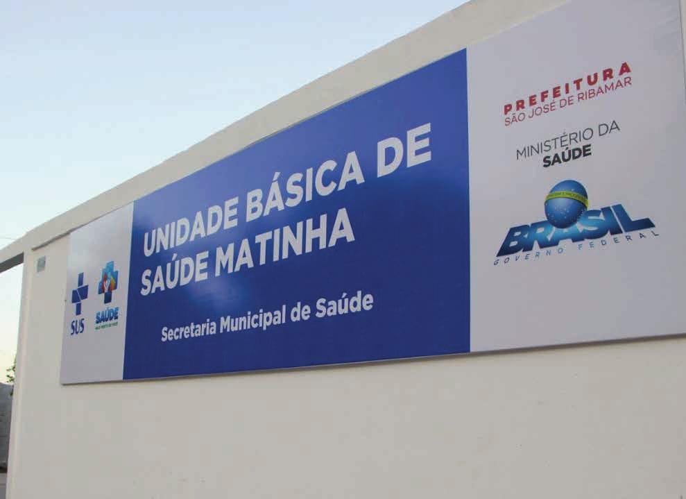 14 SAÚDE SAÚDE FORA DA UTI Entrega de sete unidades básicas e academia da saúde marcam a gestão do setor em 2017.