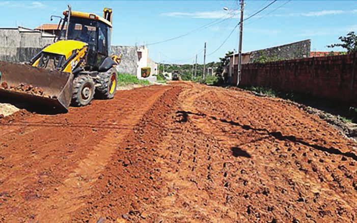 Enquanto essas ruas não são pavimentadas, a