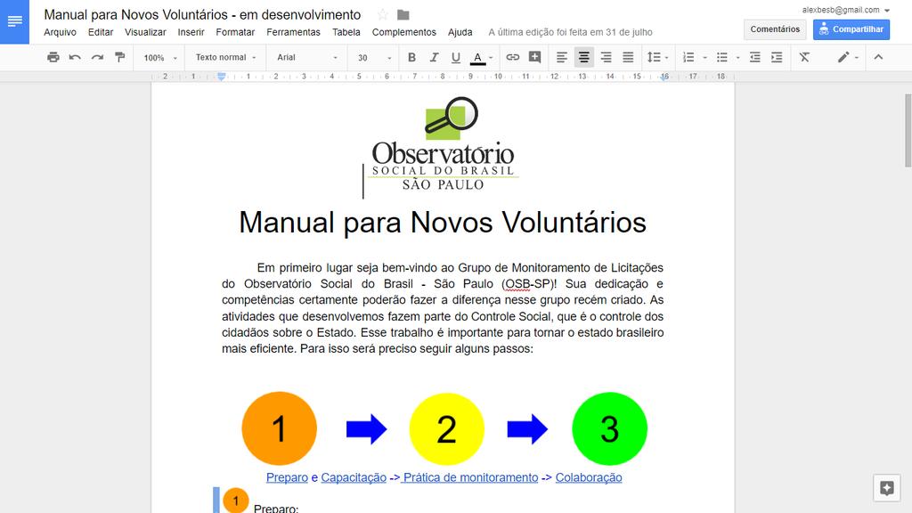 Manual para Novos