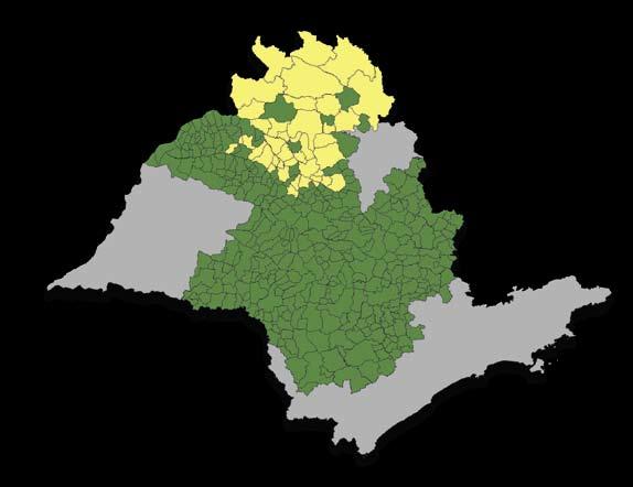 Sem ela, os porta-enxertos tolerantes não irão produzir devido ao déficit hídrico; Iniciar a diversificação com porta-enxertos tolerantes e evitar os suscetíveis; Experimentos buscando portaenxertos