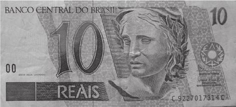 Monetário Brasileiro e identificar, dentre as cédulas apresentadas nas