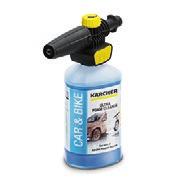BICO DE ESPUMA 0,6 L 63 2.643-147.0 Bocal de espuma FJ 6 para limpeza com espuma potente (por exemplo, Ultra Foam Cleaner). Para automóveis, motociclos, etc.