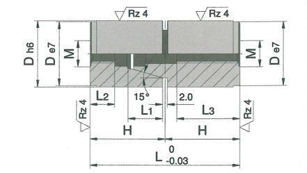 N006.032 32 14 13 10 20 36 72 W50.N006.042 42 18 13 10 20 46 92 INTERLOCK PRISMÁTICO Material: 1.7139 Dureza: 58-60 HRC Norma: HASCO Sutafer: W50.