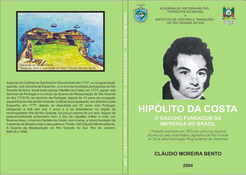 5 Nosso livro premiado em concurso promovido em 1972 pela Assembléia Legislativa so Rio Grande do Sul e Associação Riograndense de Imprensa (ARI), publicado em 2004, sob a egide da Academia Militar