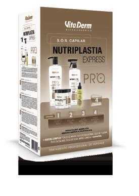 SOS NUTRIPLASTIA EXPRESS Nutrição e hidratação aos fios.