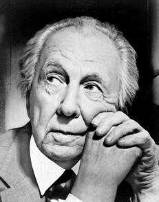 Lloyd Wright (1869-1959), que defendia uma arquitetura integrada à