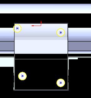 de pontos visualmente, pois isso não adiciona relações geométricas de alinhamento (horizontal, vertical).