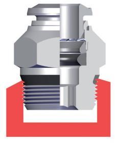 taper as well as parallel; NPT NPTF Cônica Tapered ISO 7 SPP Paralela Parallell ISO 7 SPT PT Cônica Tapered ISO 228 SP PF