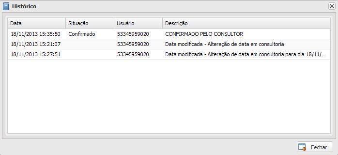 Importante: Avaliações físicas e fichas de cadastro de cliente (quando houverem) deverão ser encaminhadas para a unidade