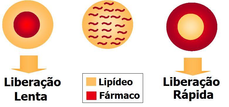 Revisão de Literatura 13 Obviamente, fármacos com características lipofílicas são mais facilmente encapsulados nas nanopartículas lipídicas.