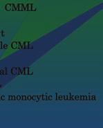 Monosomy 7 syndrome RAEB Leukemoid reaction Juvenile CML RAEB-t