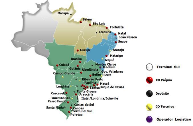 Conta com uma força de trabalho de cerca de 3.