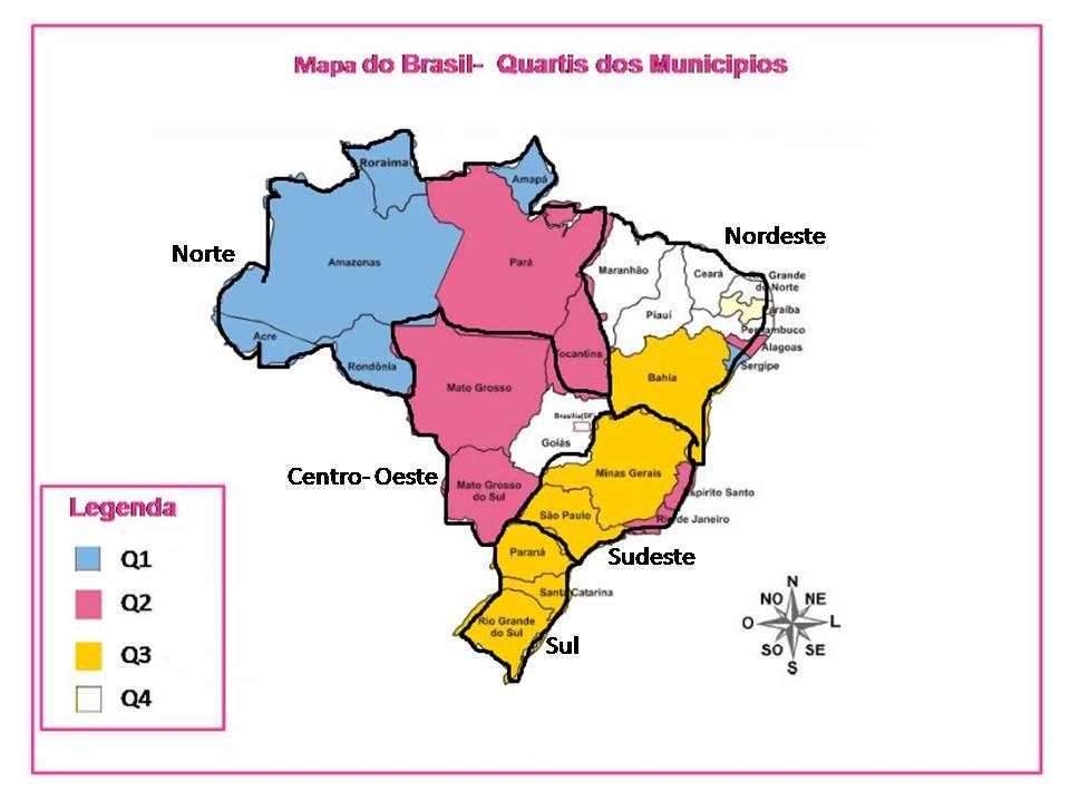 39 Análise: - O comportamento dos municipios por Unidades Federativas (UF2) não consiste em igualdade conforme demonstra os gráficos acima, pois enquanto o estado de Minas Gerais que contém a maior