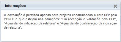 relatoria poderão ser devolvidos, devidamente justificados.