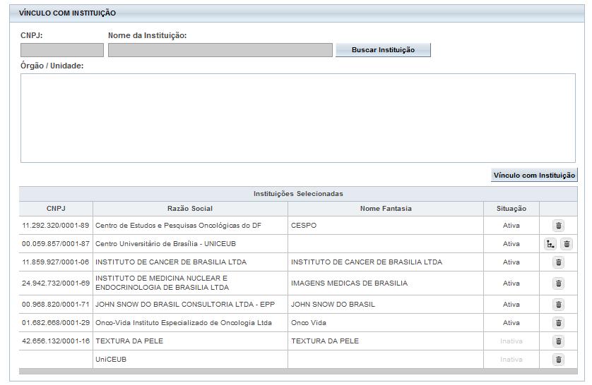 Tamanho máximo da imagem: 1MB. Também é possível alterar: telefone, endereço, e-mail, fax.